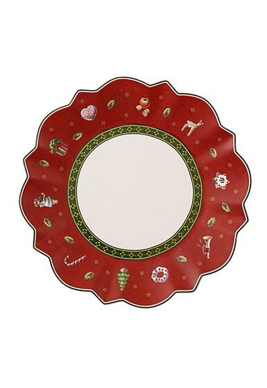 Villeroy and Boch Toys Delight Bread and Butter Plate Red