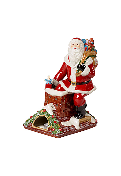 Villeroy and Boch Christmas Toys Musical Figurine "Santa Claus is Coming to Town"