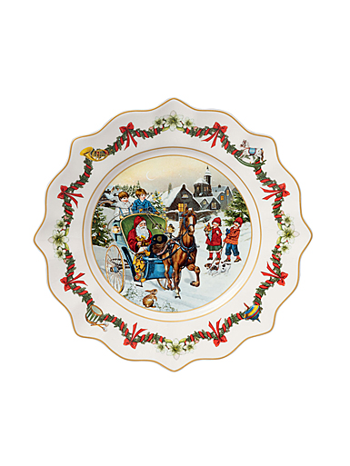 Villeroy and Boch Annual Christmas Edition Salad Plate, Single