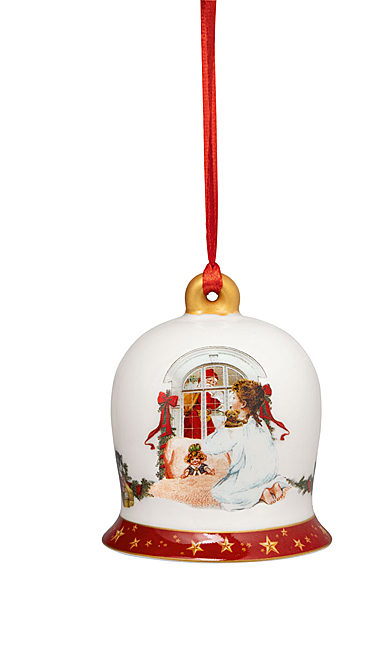 Villeroy and Boch Annual Christmas Edition Bell Ornament