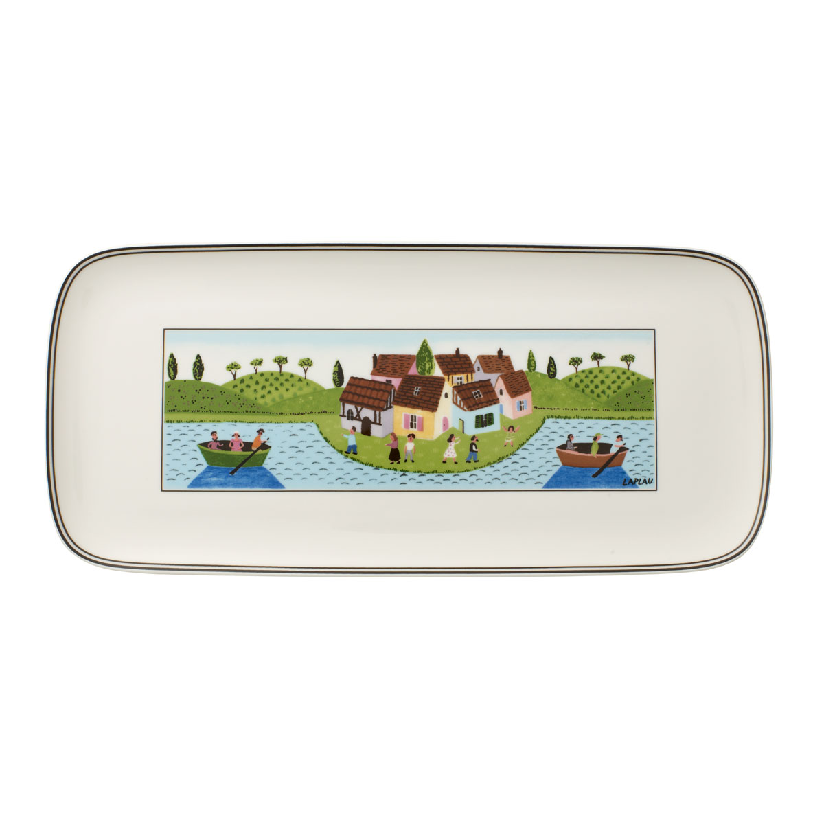 Villeroy and Boch Charm and Breakfast Design Naif Sandwich Tray
