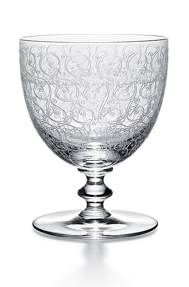 Baccarat Crystal, Rohan Water Crystal Goblet No. 2, SIngle