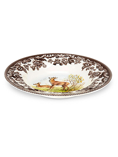 Spode Woodland Soup Plate, Deer
