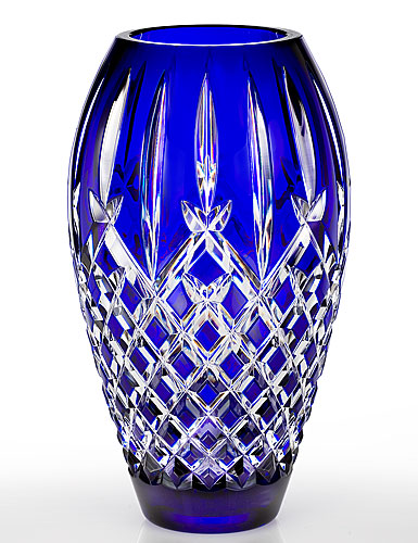 Waterford Araglin Prestige Cobalt 7in Vase