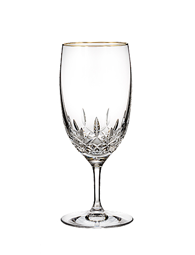 Waterford Crystal, Lismore Essence Gold Crystal Iced Beverage, Single