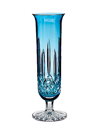 Waterford Colour Me Lismore Turquoise Bud Vase