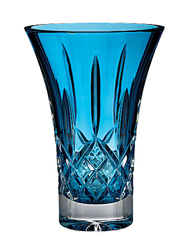 Waterford Colour Me Lismore Turquoise Flared Vase