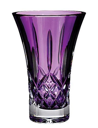 Waterford Colour Me Lismore Amethyst Flared Vase