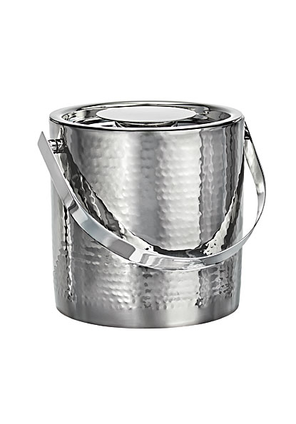 Marquis By Waterford Vintage Stainless Steel Ice Bucket With Tongs