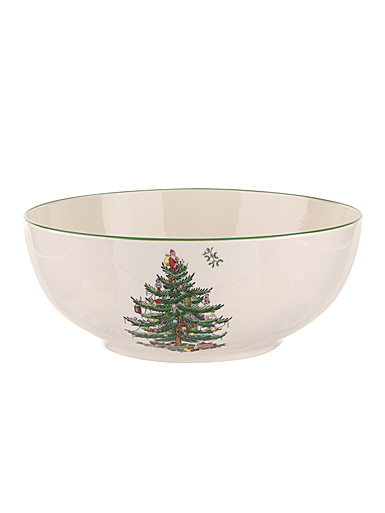 Spode Christmas Tree Serveware Round Bowl, Med