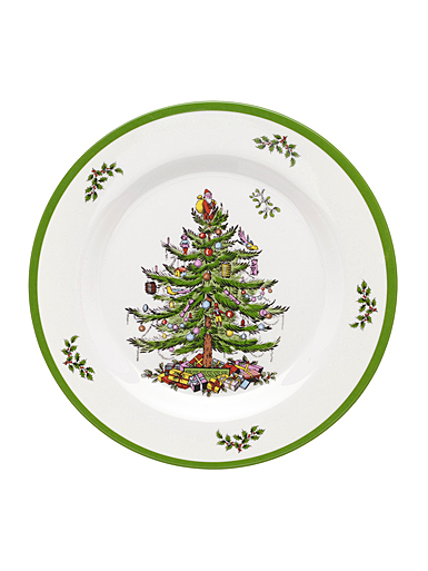 Spode Christmas Tree Melamine Set Of 4 Salad, Dessert Plates