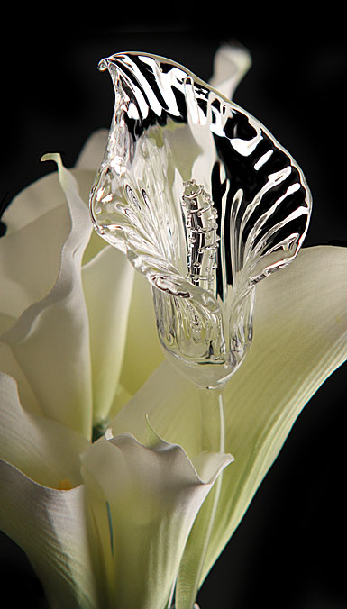 Waterford Crystal Fleurology Calla Lily Flower