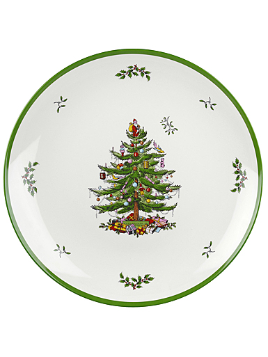 Spode Christmas Tree Melamine Melamine Round Platter