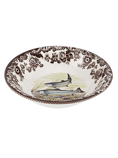 Spode Woodland Ascot Cereal Bowl, King Salmon