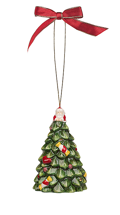 Spode 2023 Christmas Tree Bell Ornament