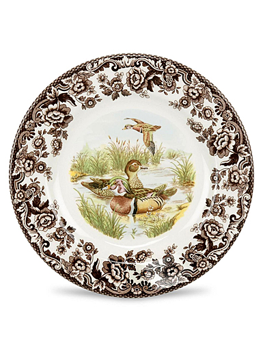 Spode Woodland Dinner Plate, Wood Duck