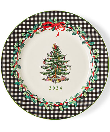 Spode Christmas Tree Annual 2024 Collector Plate, Single 