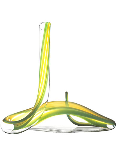 Riedel Mamba Double Magnum Green Stripe Crystal Wine Decanter, Limited Edition