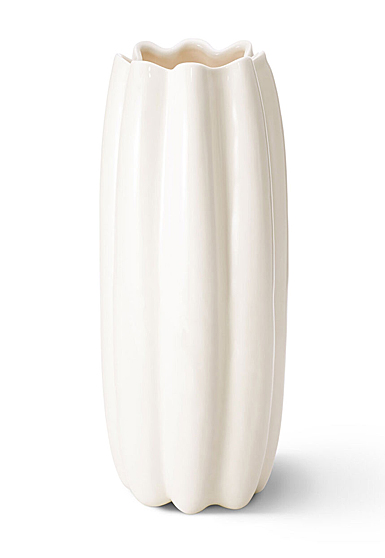 Aerin 16" Mirabelle Vase, Cream