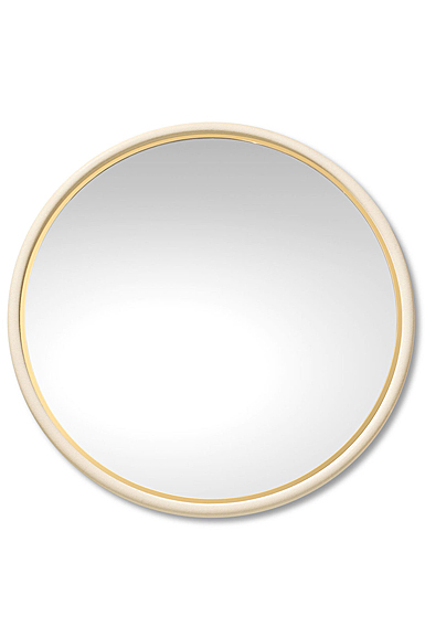 Aerin Shagreen Wall Mirror, Cream