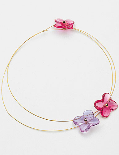 baccarat hortensia necklace