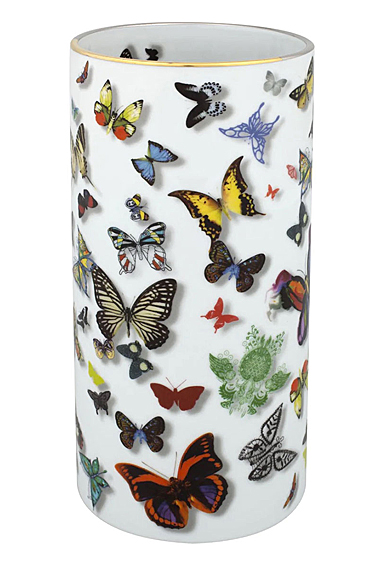 Vista Alegre Porcelain Christian Lacroix Butterfly Parade Vase