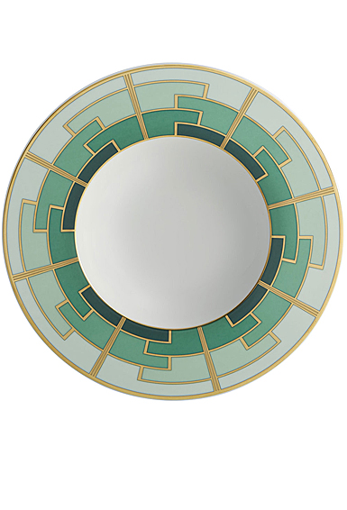 Vista Alegre Porcelain Emerald Soup Plate
