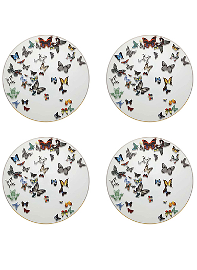 Vista Alegre Porcelain Christian Lacroix - Butterfly Parade Charger Plate, Set of 4