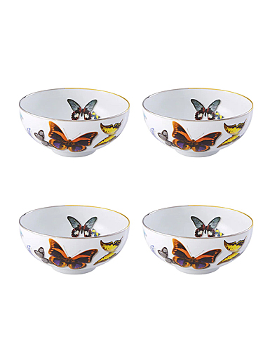 Vista Alegre Porcelain Christian Lacroix - Butterfly Parade Soup Bowl, Set of 4