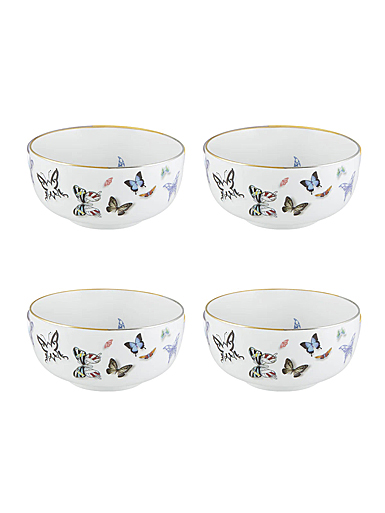 Vista Alegre Porcelain Christian Lacroix - Butterfly Parade Rice Bowl, Set of 4