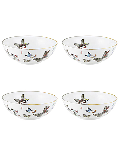 Vista Alegre Porcelain Christian Lacroix - Butterfly Parade Bowl 7, Set of 4