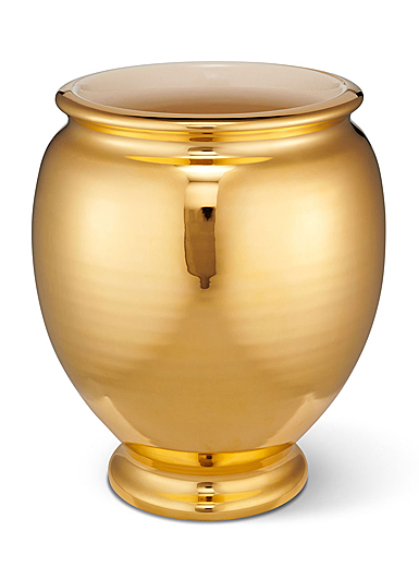 Aerin Siena Small Vase, Gold