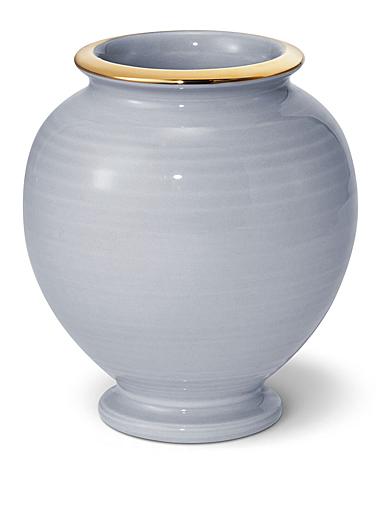 Aerin Siena 6.1" Vase, Blue Haze