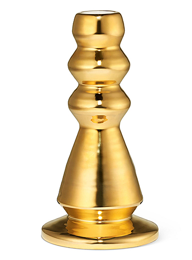 Aerin Allette Large Candleholder, Gold