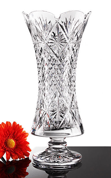 Cashs Ireland, Art Collection Erinn Crystal Vase, Limited Edition