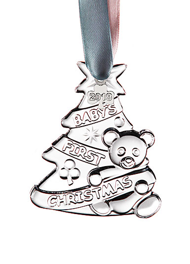 Cashs Ireland, Baby's First Christmas 2019 Crystal Ornament