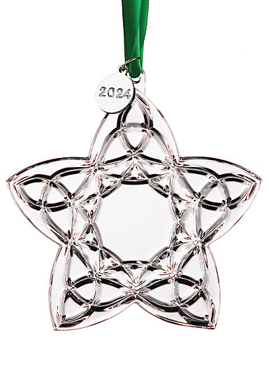 Cashs Ireland, 2023 Celtic Trinity Star Dated Ornament