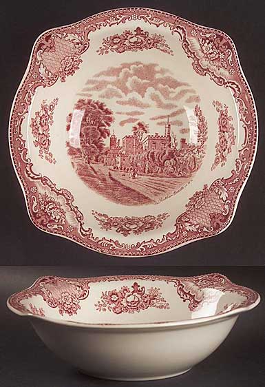 Wedgwood Johnson Brothers Old Britain Castles Pink 20 Piece Set