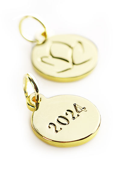 Golden Ornament Tag 2022