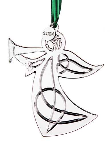 Cashs Ireland 2024 Hark! The Herald Angel with Trumpet Dated Ornament