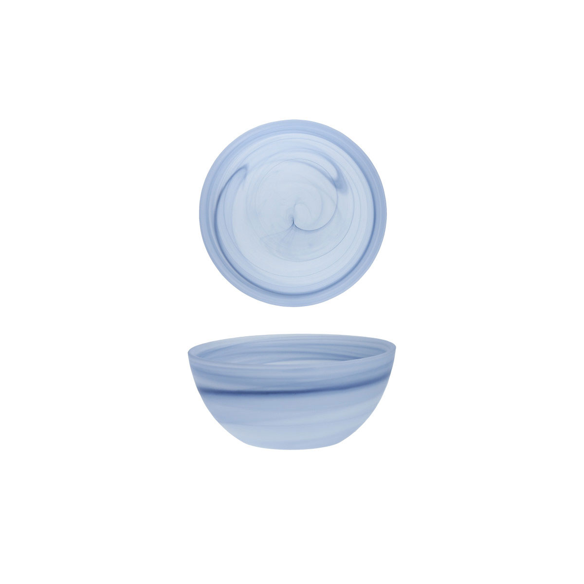 Fortessa Glass La Jolla Ink Blue Cereal Bowl, Single