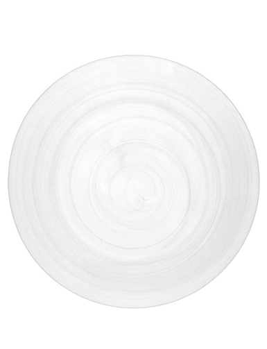 Fortessa Glass La Jolla White Dinner Plate, Single