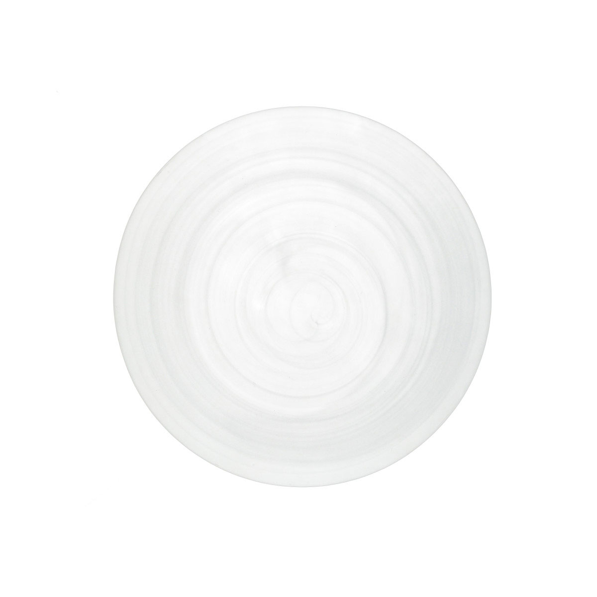 Fortessa Glass La Jolla White Dinner Plate, Single