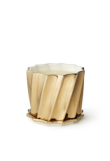 Aerin Gold Fluted Candle