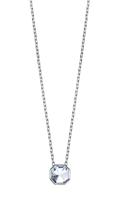 Baccarat LIllustre Small Pendant Necklace, Mirrored Clear Crystal