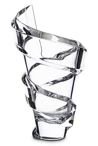 Baccarat Crystal, Spirale 10" Crystal Vase