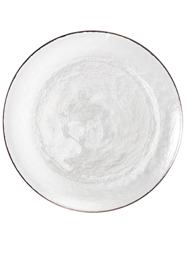 Fortessa Glass Los Cabos Clear Dinner Plate, Single