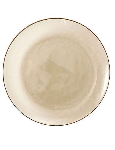 Fortessa Glass Los Cabos Ginger Root Dinner Plate, Single