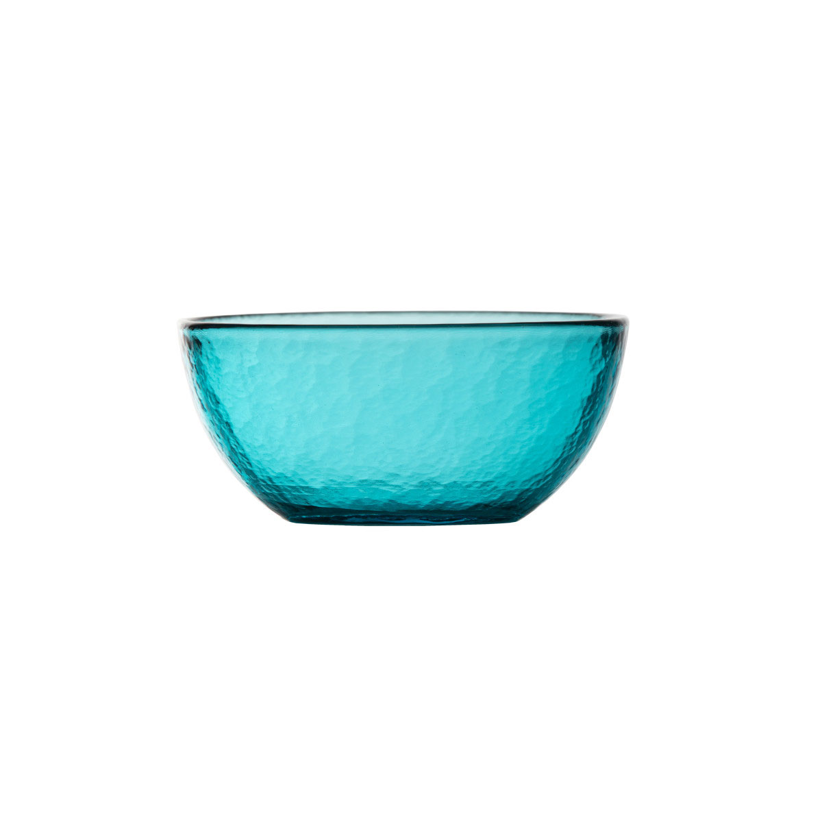 Fortessa Glass Los Cabos Lagoon Blue Cereal Bowl 6" , 21oz