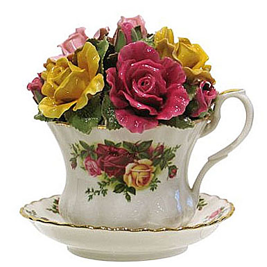 Royal Albert Old Country Roses Musical Teacup